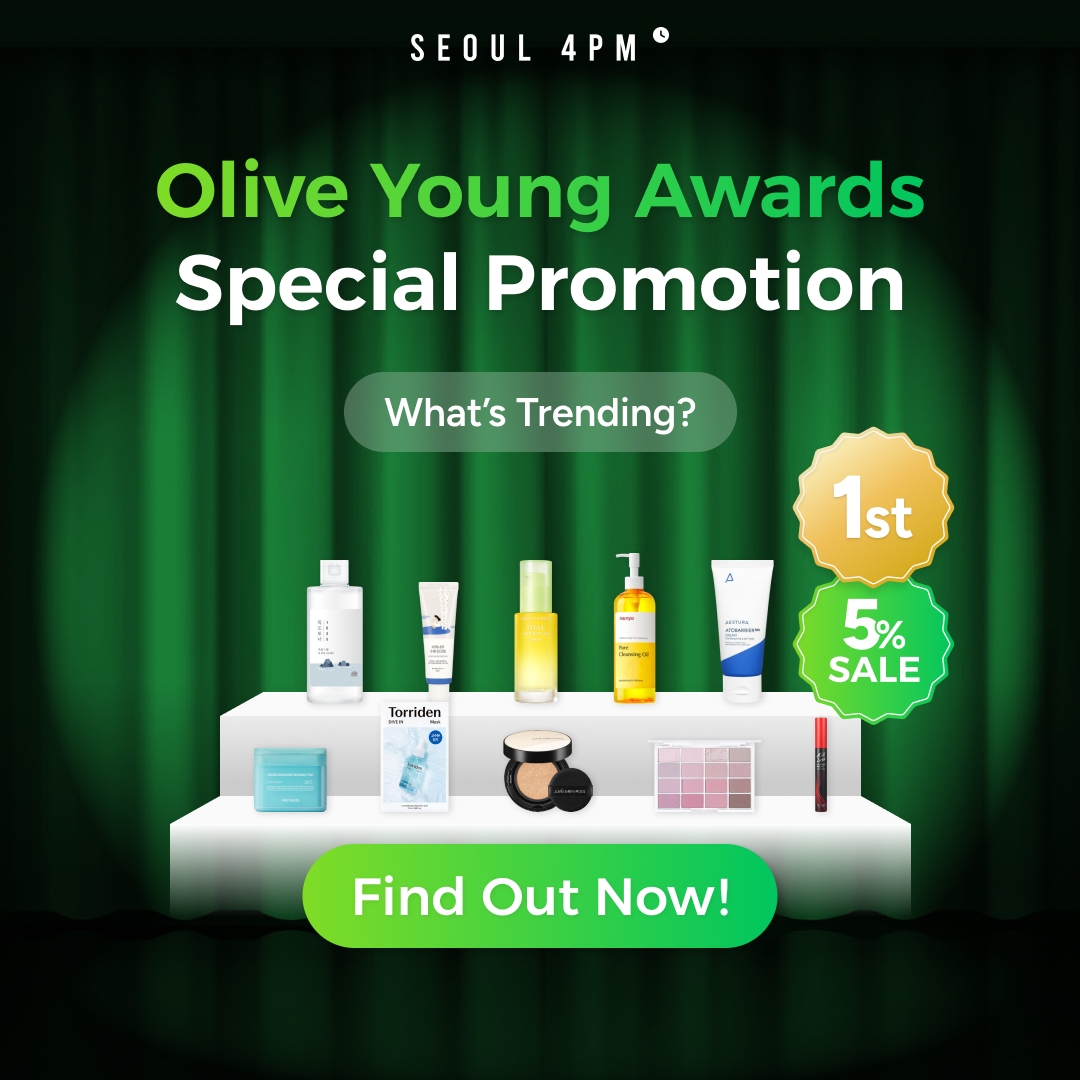 OLIVE YOUNG Awards Promotion 5% OFF